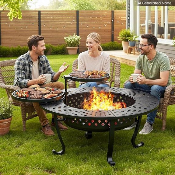 10 Best Fire Pits for Covered Patios in 2026 10 wisteria lane fire pit grills
