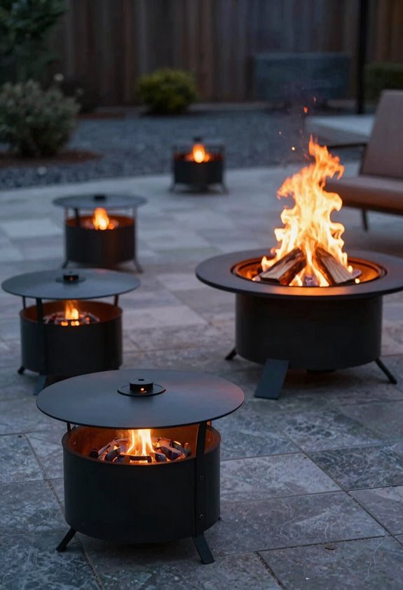 10 Best Affordable Fire Pits That Don't Sacrifice Quality 10 wood fire gas fire compact options